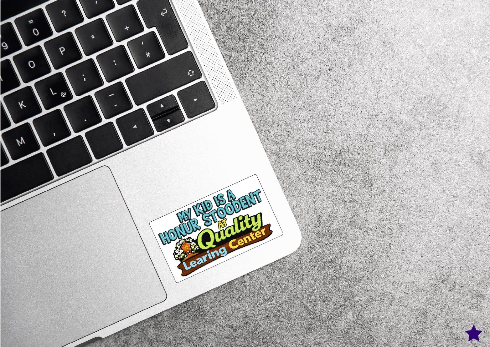 Quality Learning Honur Stoodent Decal Sticker Funny Political Humor