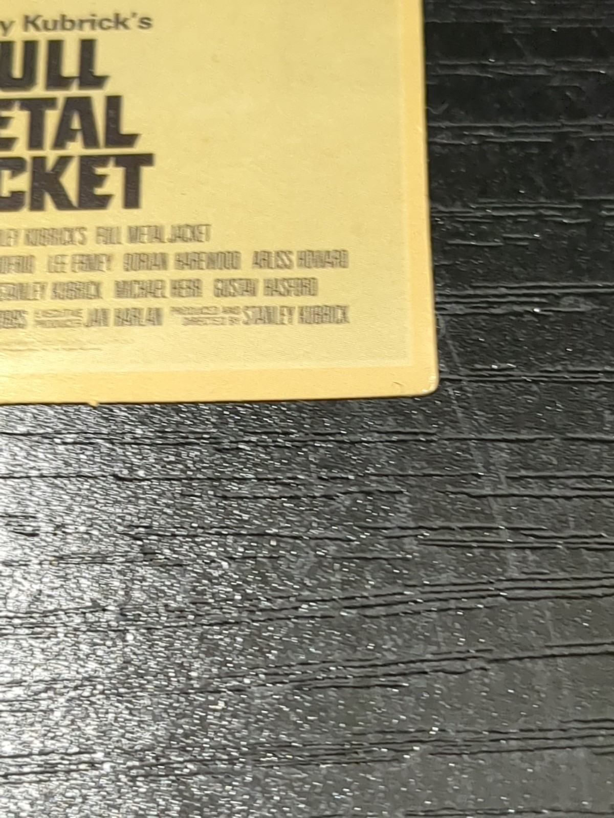 Sticker Full Metal Jacket 1987 Stanley Kubrick RARE Poster Artwork Philip Castle