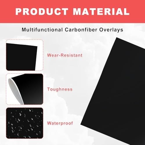 3PCS Emblem Wrap Kit Compatible with Bowtie Logo Wrap Stickers Matte Black