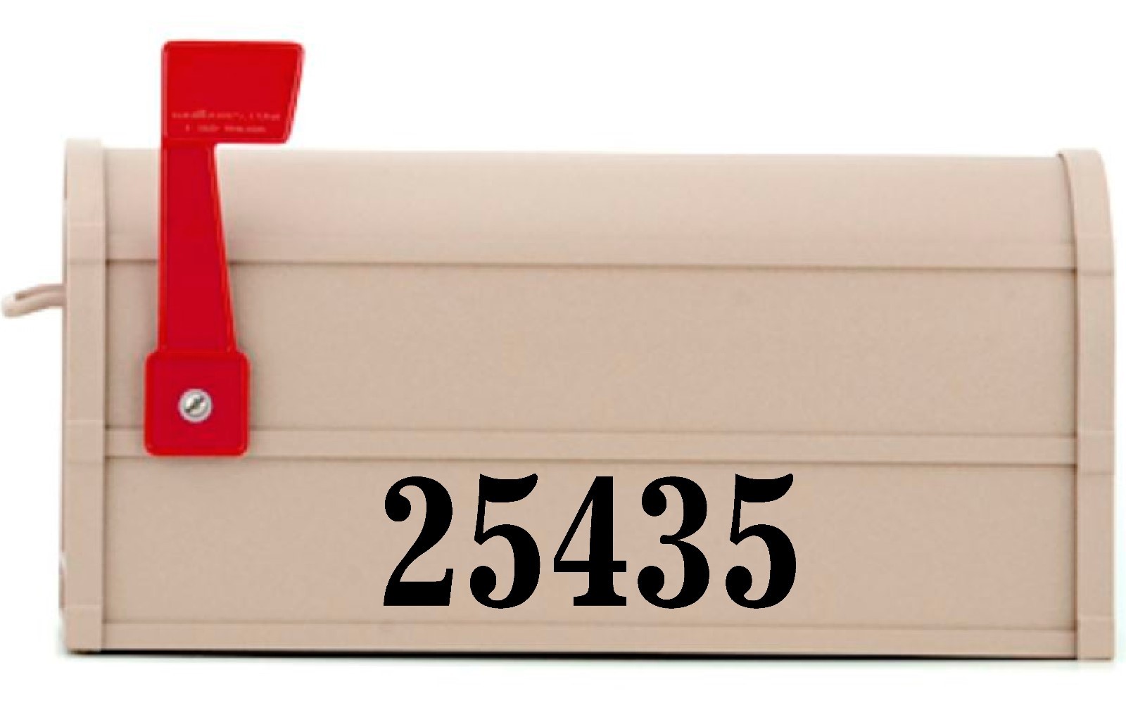 CUSTOM Mailbox Number Street Address Numbers Mail Receptacle Post