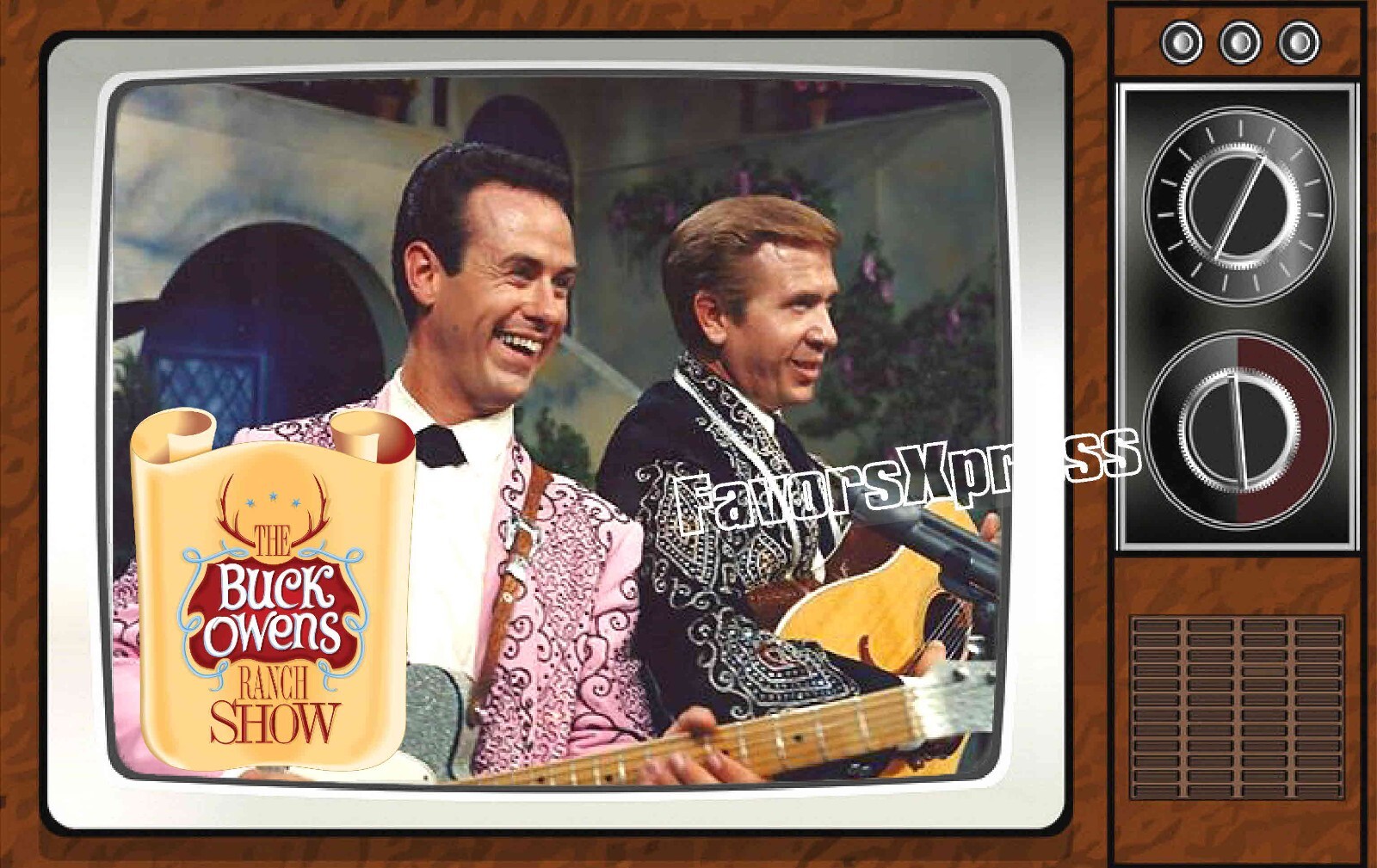 Buck Owens Ranch Classic TV Show PHOTO MAGNET 4 X 2.5 INCHES