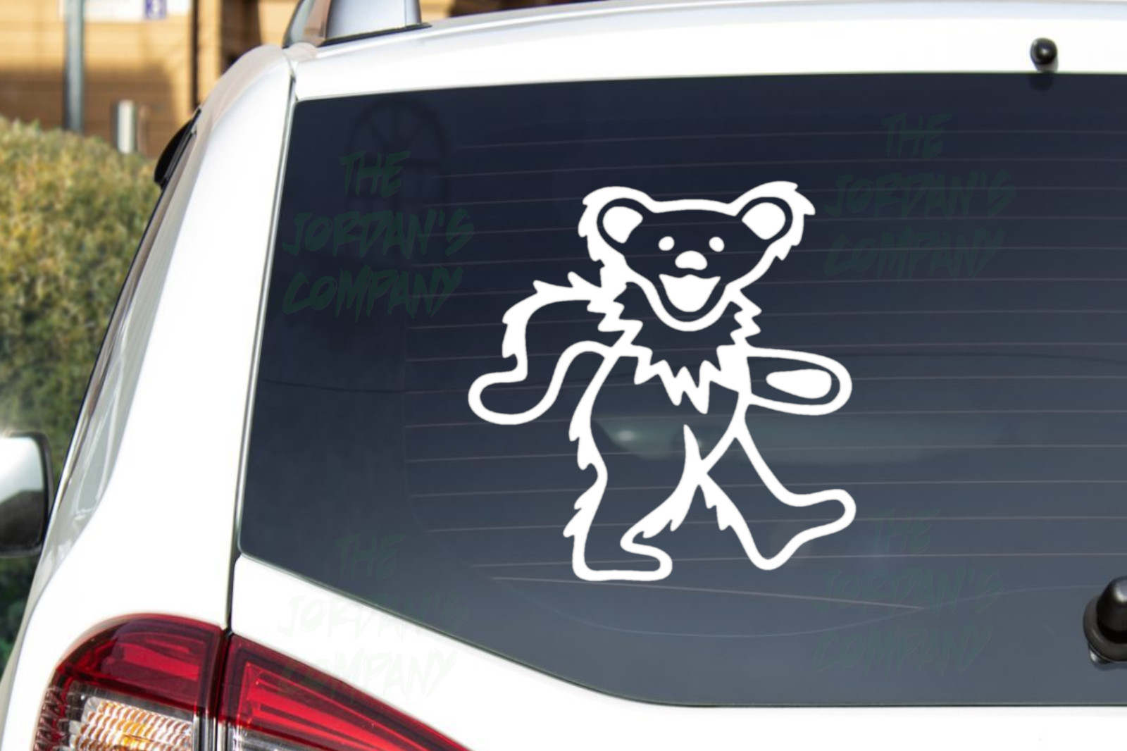 Grateful Dead Bear – CNC cut Decal Vinyl Sticker-Pic from multi colors!