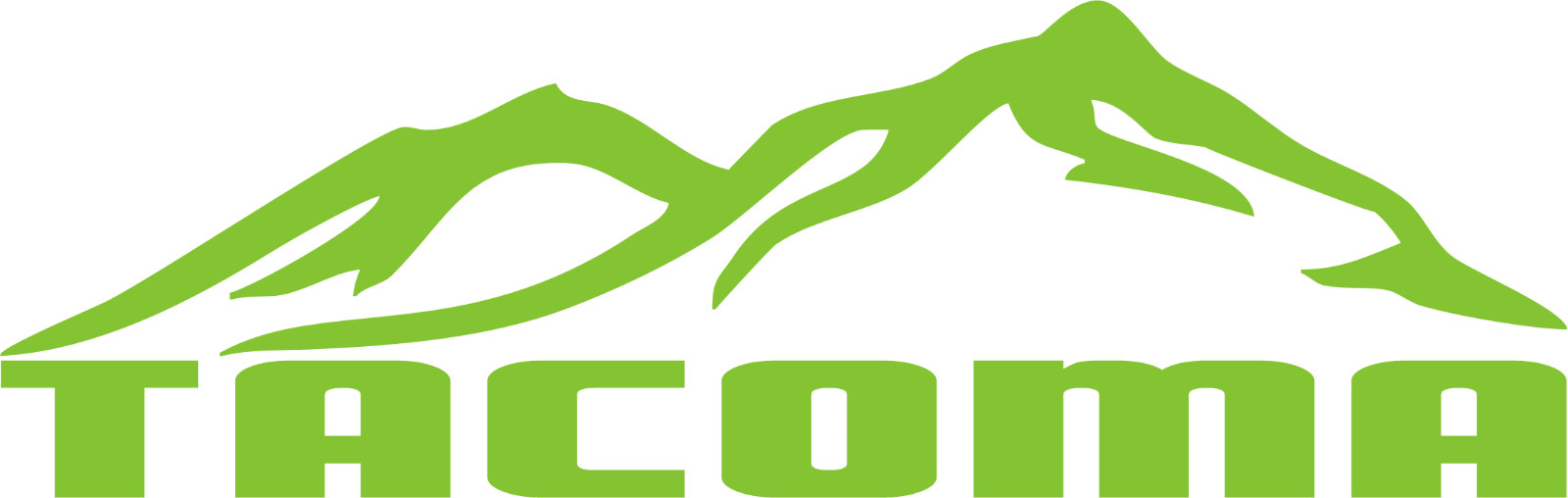 Tacoma Vinyl Decal Stickers 4 Pack 19 Colors/ 5 Sizes