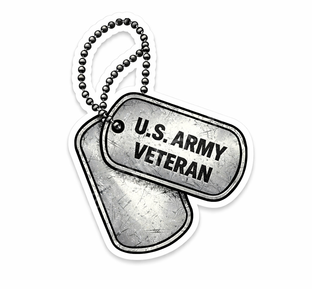 US Army Decal Sticker United States Military Veteran Logo Seal Flag 18