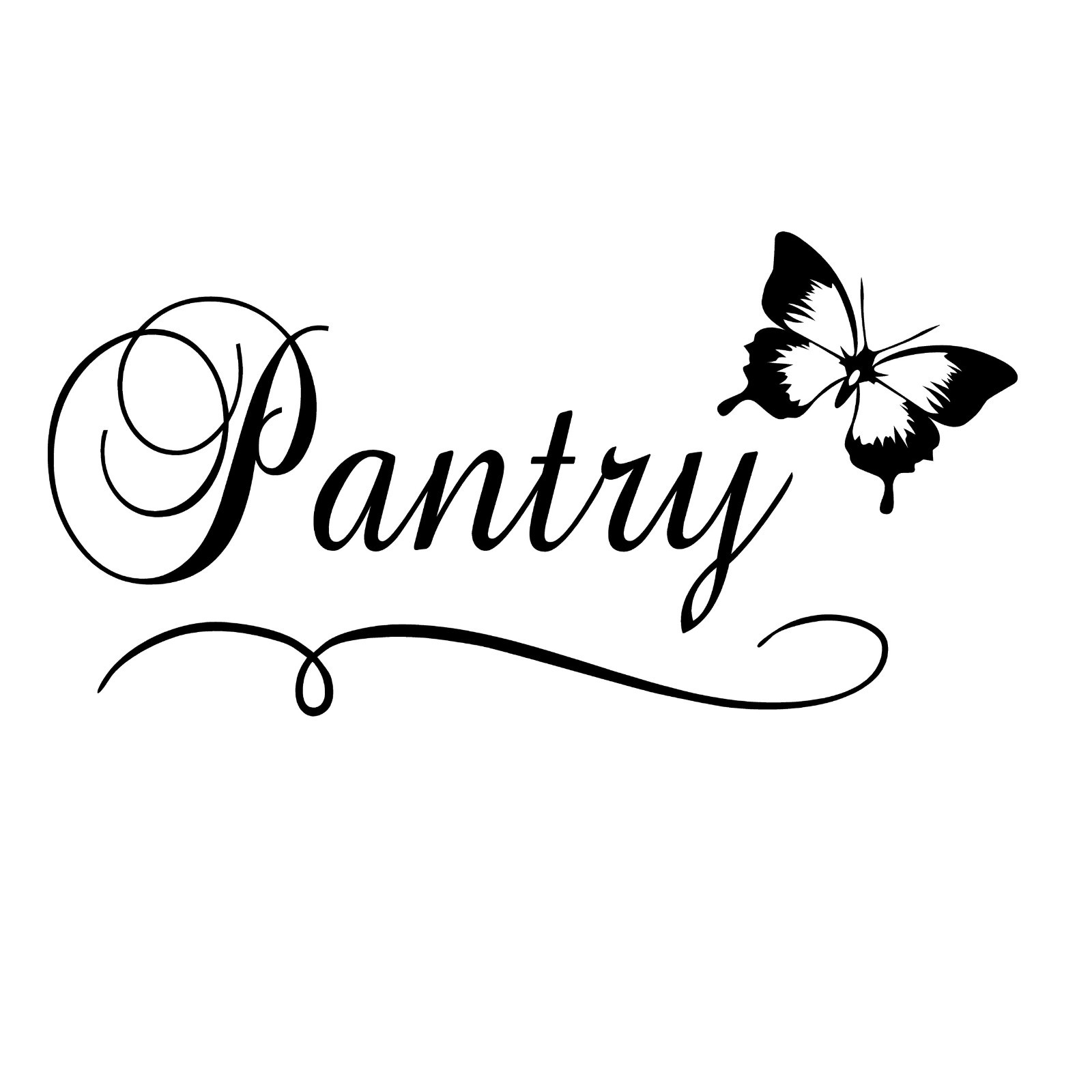 Pantry..Kitchen Cafe Restaurant Vinyl Wall Art Quote Decor Words Decals Sticker