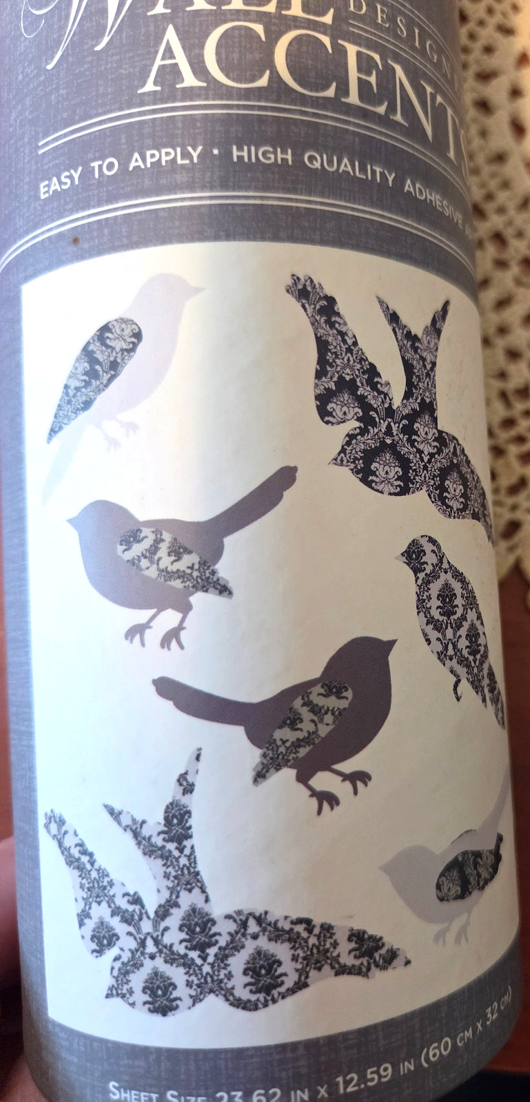 Once Upon A Wall Designer Accents 7 Adhesive Art Birds
