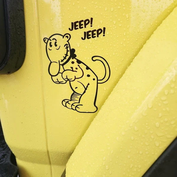 Eugene the JEEP Cartoon Funny Window Car Truck Decal Popeye Sticker