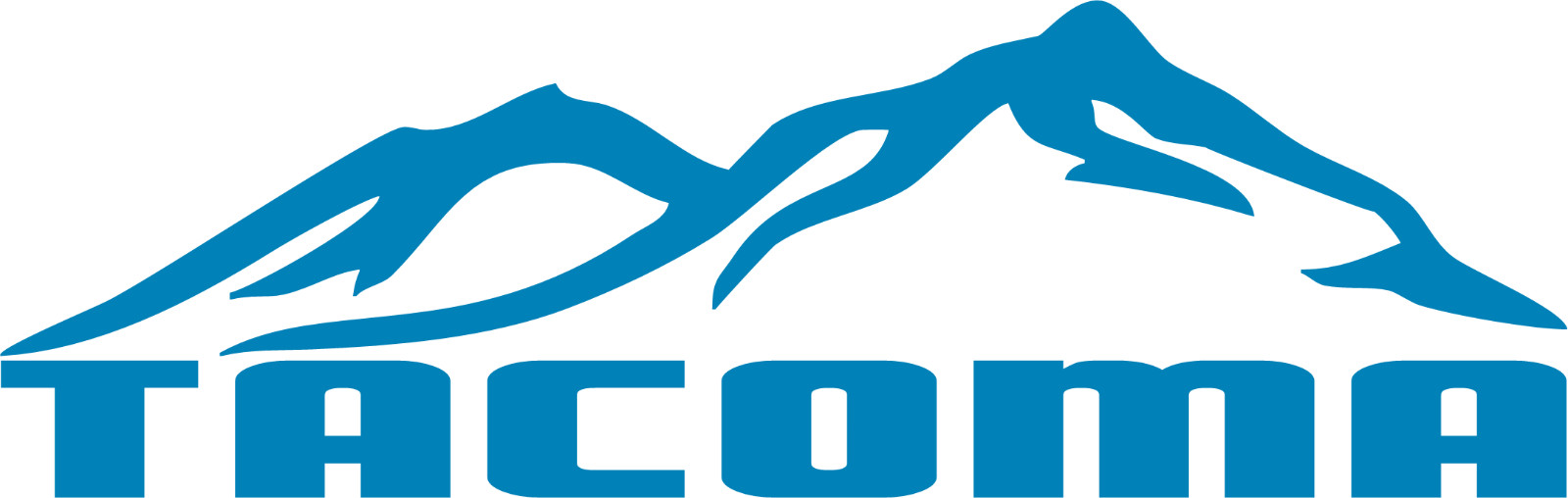 Tacoma Vinyl Decal Stickers 4 Pack 19 Colors/ 5 Sizes