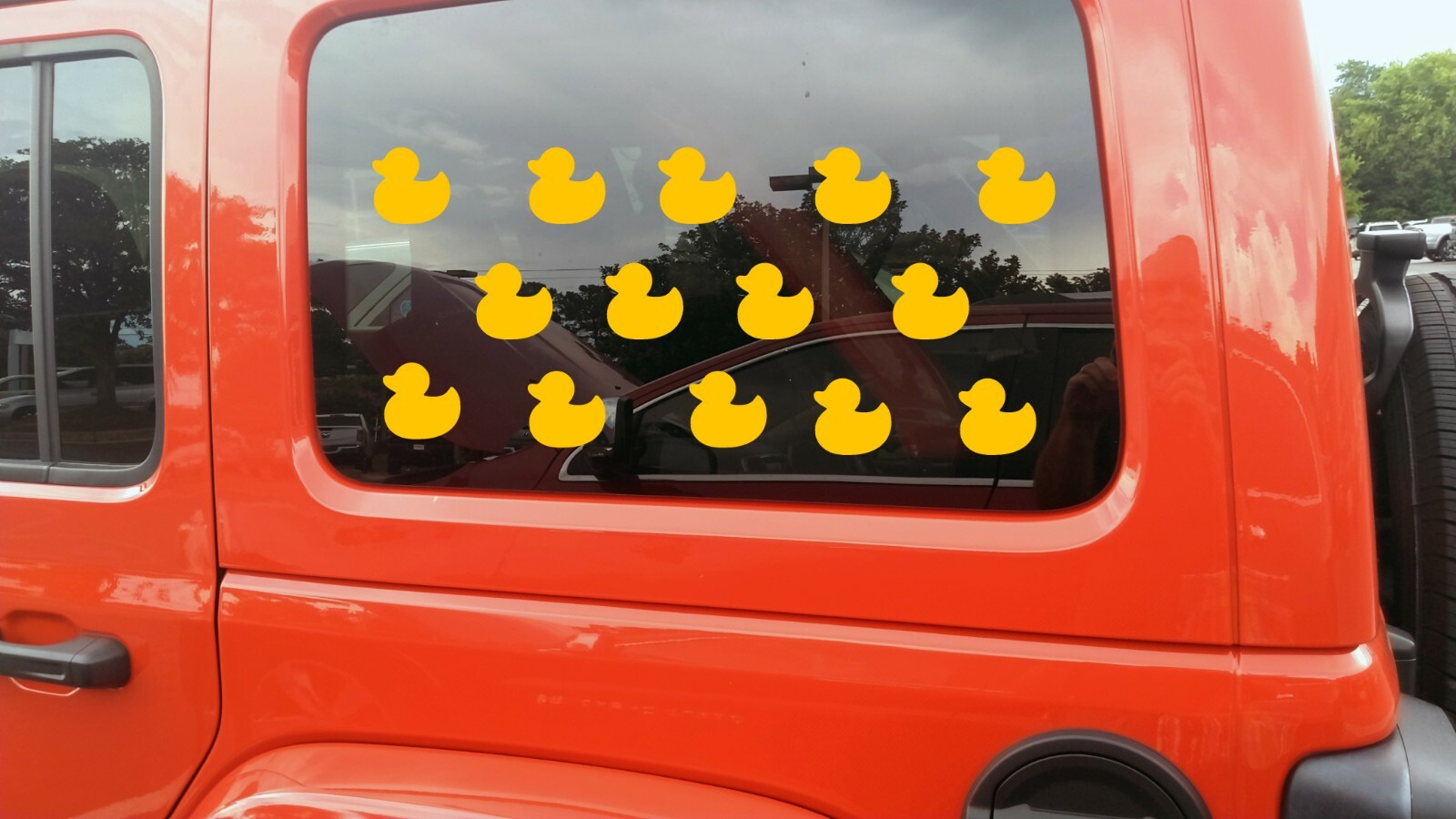Lot of 50 Rubber Ducky Vinyl Decals | Duckie Bird Toy | Die Cut Stickers