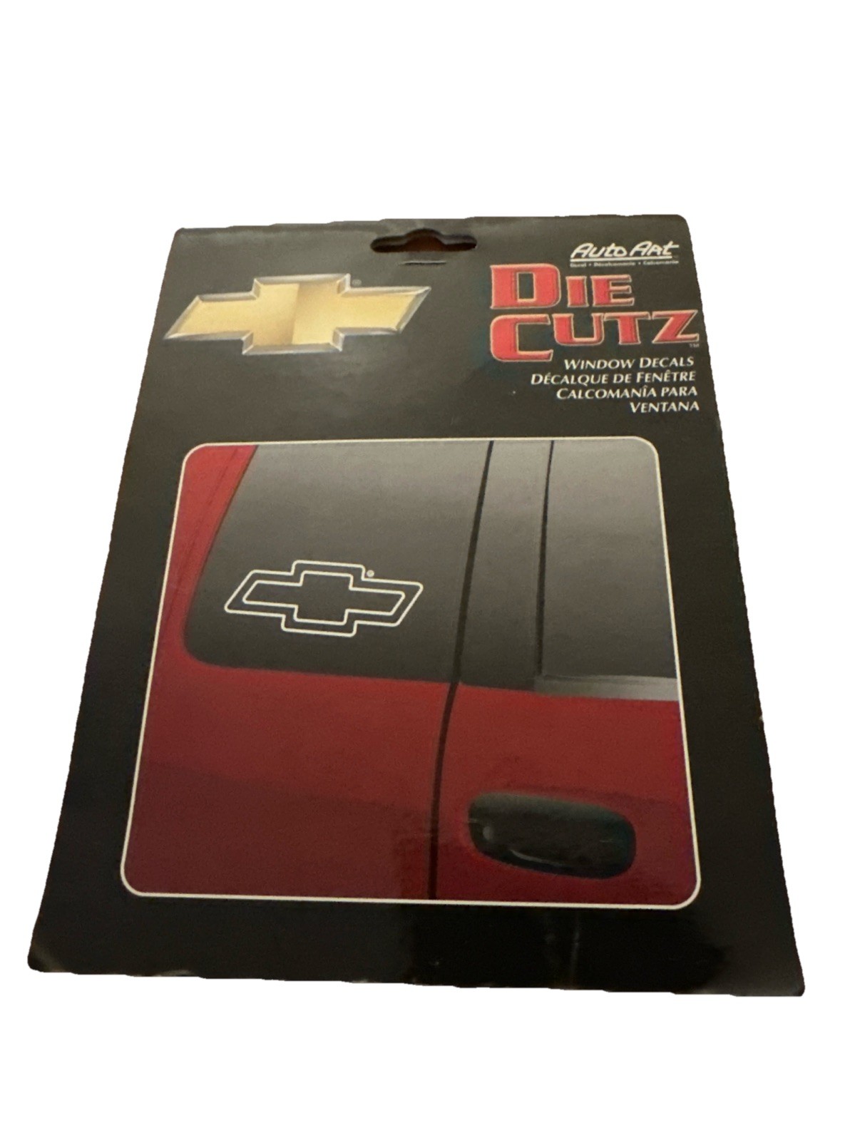 NIP Auto Art Die Cutz – Chevy Window Decals : Each Roughly 5.5 Inches Long