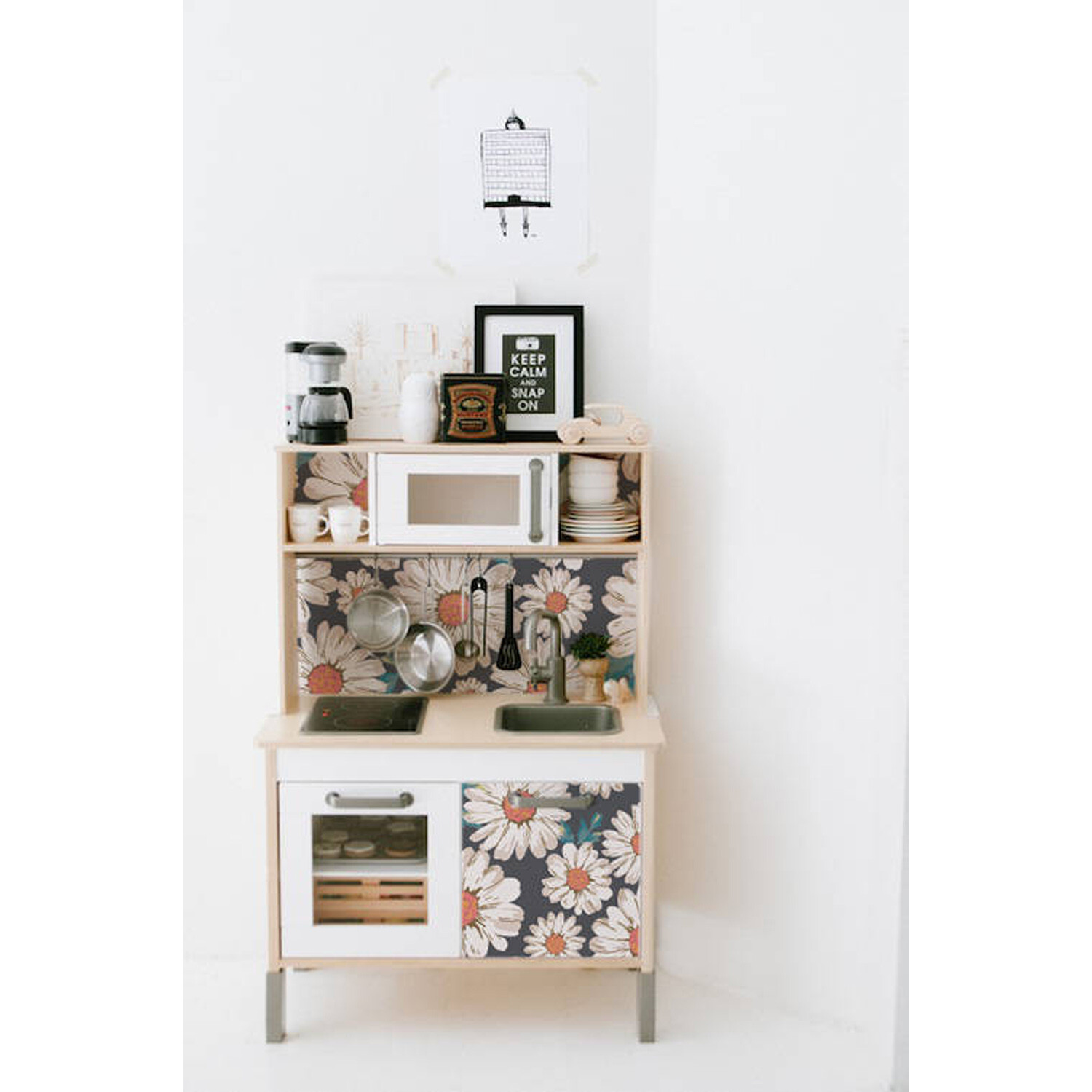 IKEA DUKTIG removable Decal self-adhesive sticker for furniture comolies