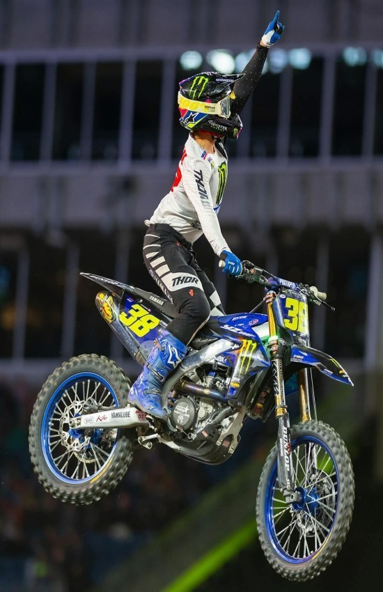 Haiden Deegan SUPERCROSS Racing Wall Vinyl Decal Poster (Removable Adhesive)