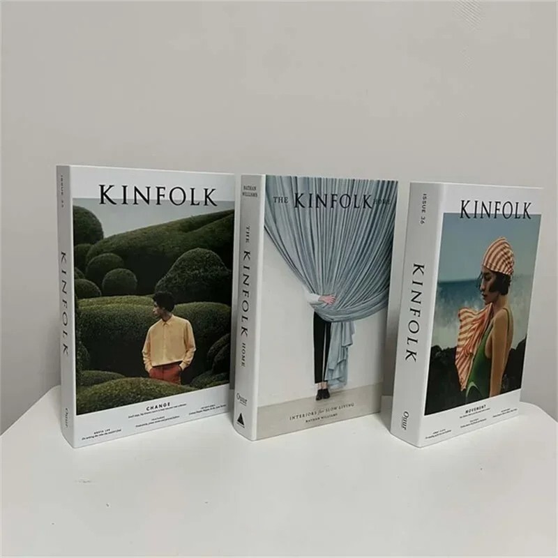3 Pcs/ Set Of Luxury Decorative Fake Book For Decorations, Multiple Applications