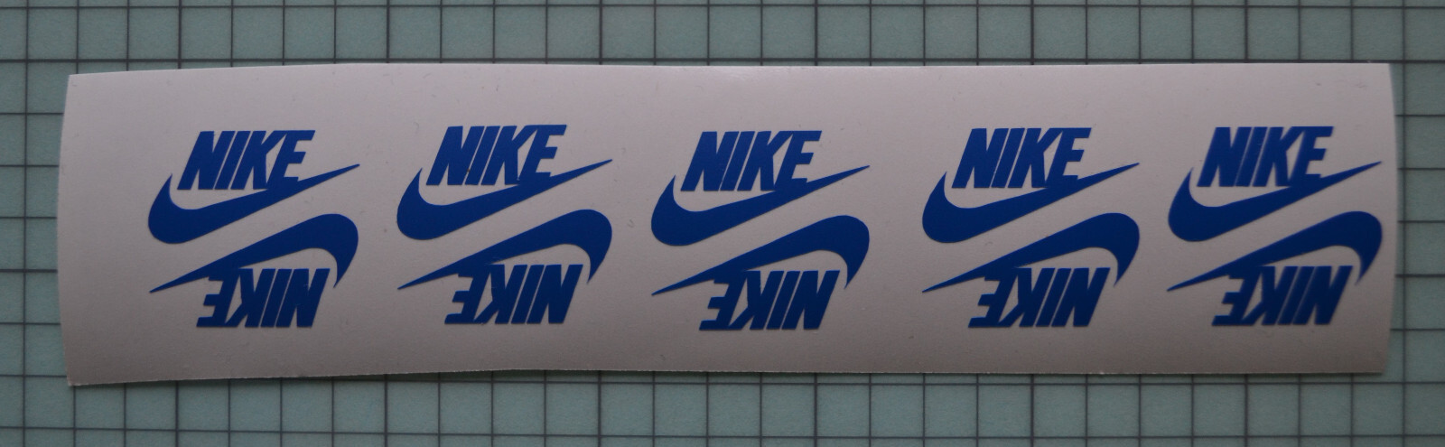 Set of 10 ( size 1'-3') Nike Vinyl decals for Laptops, Walls, Cars, Party