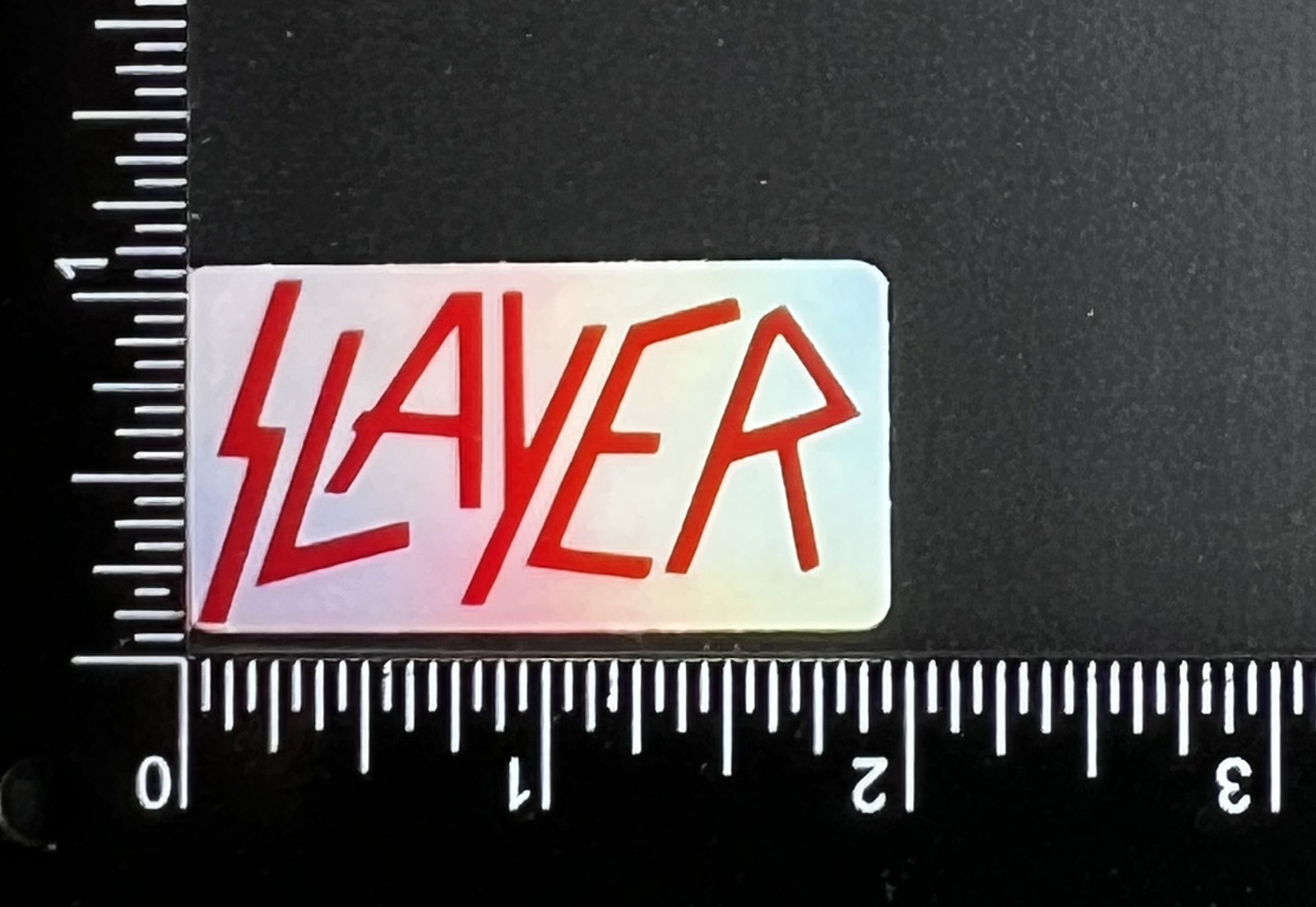 Slayer – Band – Sticker – Holographic
