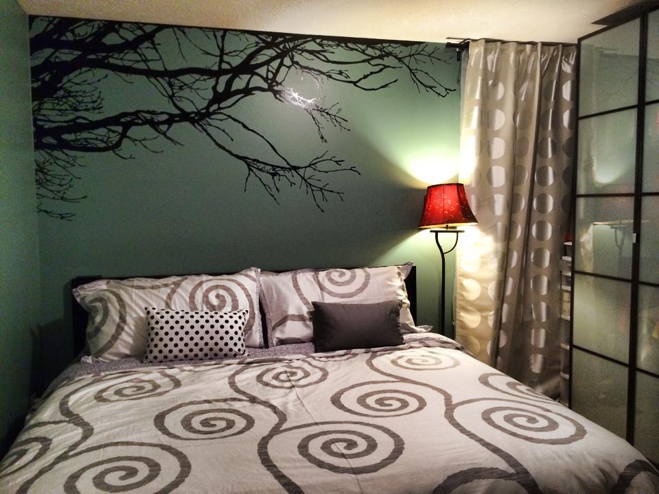 Stickerbrand Vinyl Wall Decal Sticker Large Tree Top Branches for Nursery #444