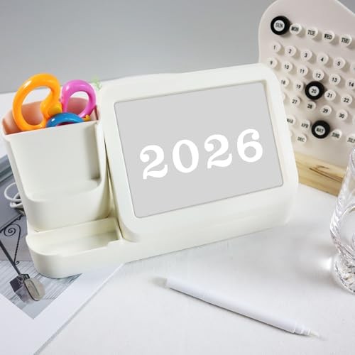960 Pieces Small Vinyl Number Stickers 0-9, 1" Waterproof Self 1 Inch White