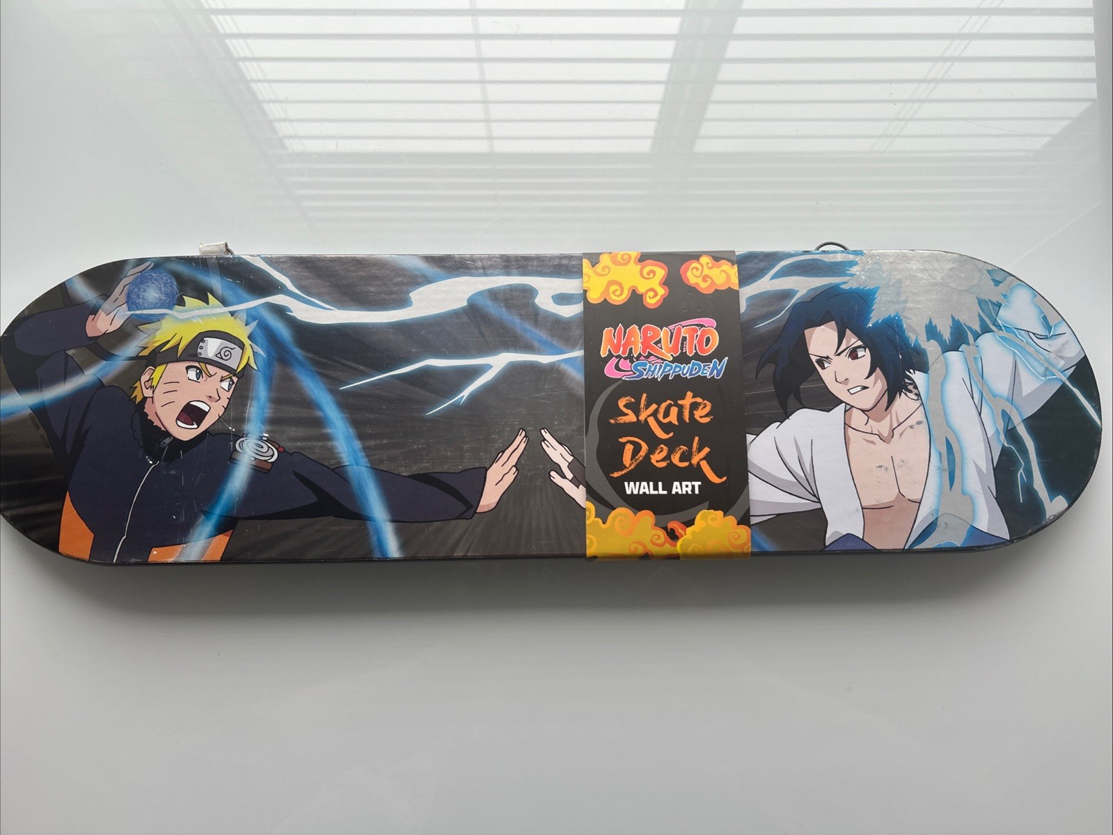 Naruto Shippuden Skate Deck Wall Art Anime Display Board Sasuke Naruto NEW. /1i