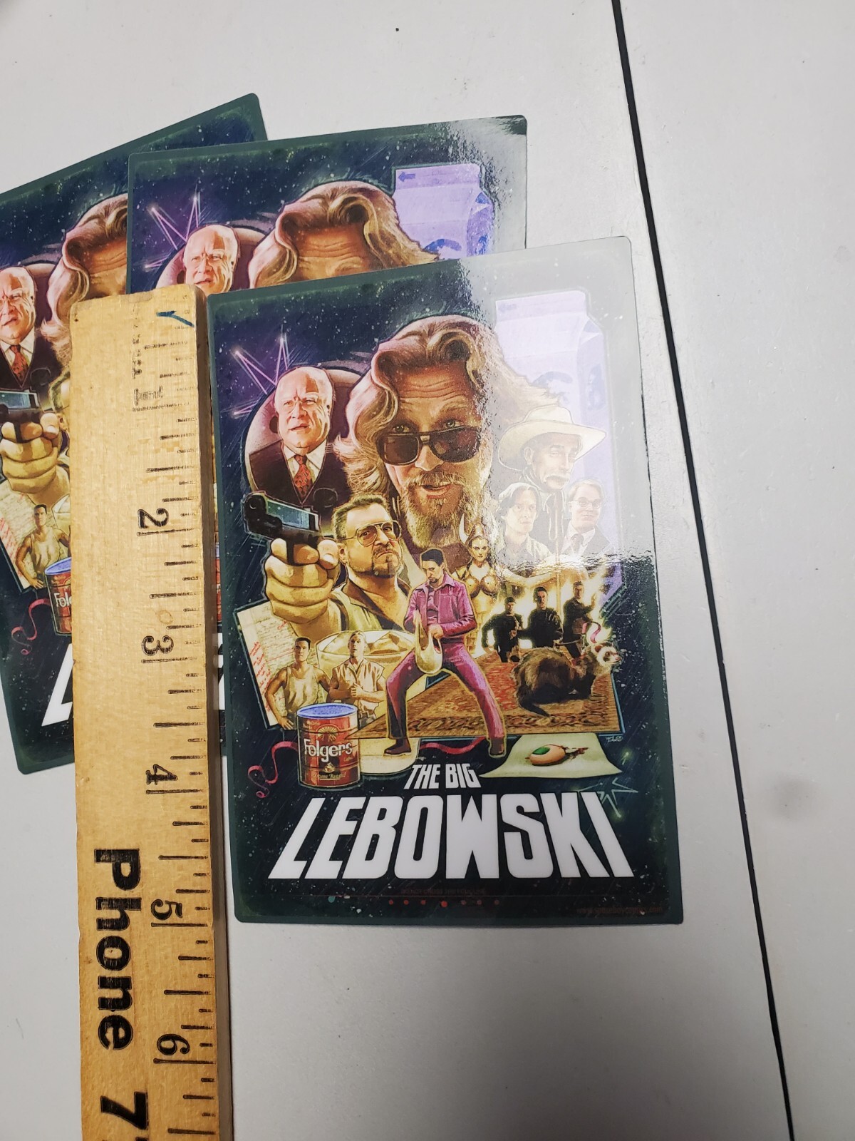 Big Lebowski The Dude STICKERS (5) VARIETY PACK **WORLDWIDE 🌐 SHIPPING**
