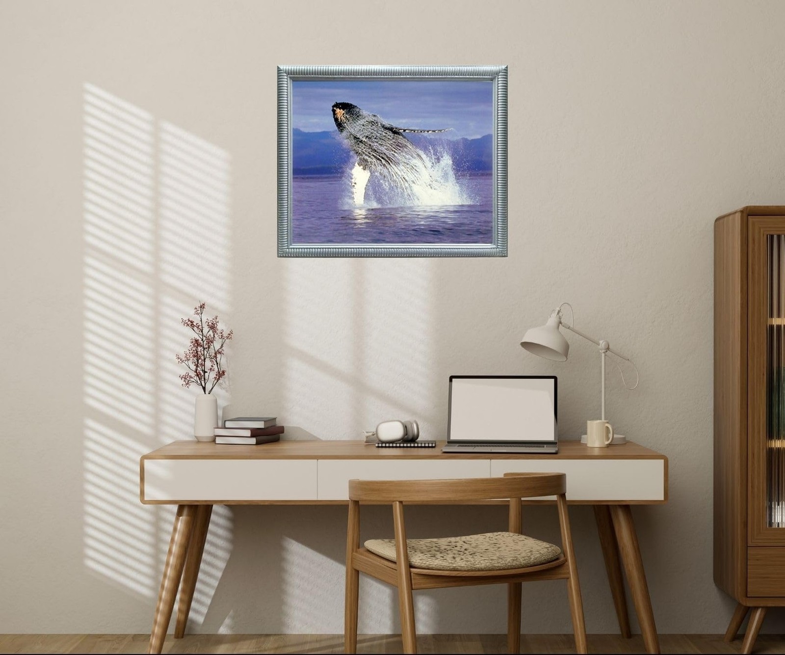 Humpback Sea Whale Ocean Animal Wall Decor Art Print Poster (16×20)