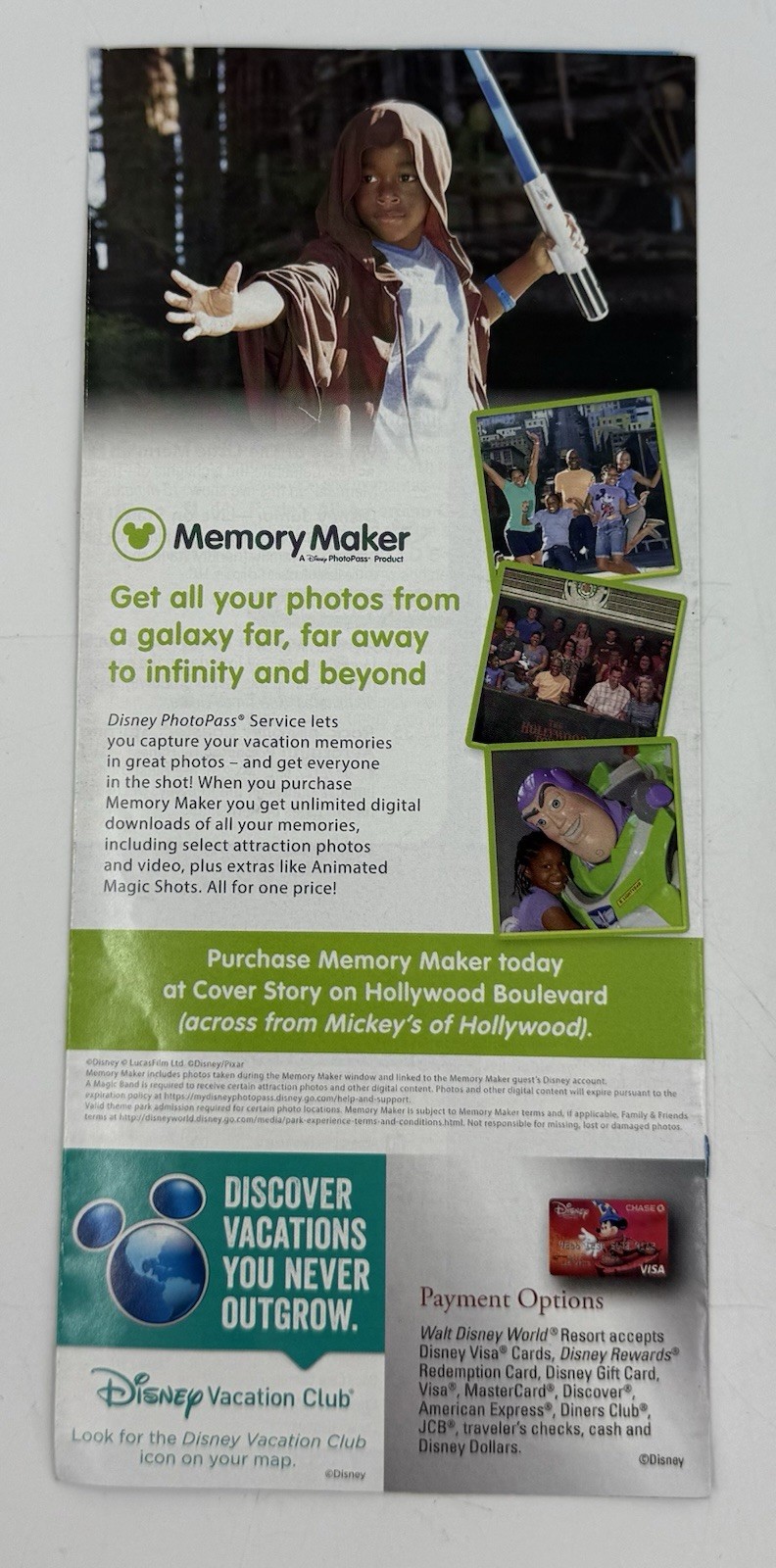 Walt Disney World Hollywood Studios Fall 2015 Park Guide Map Aerosmith Coaster
