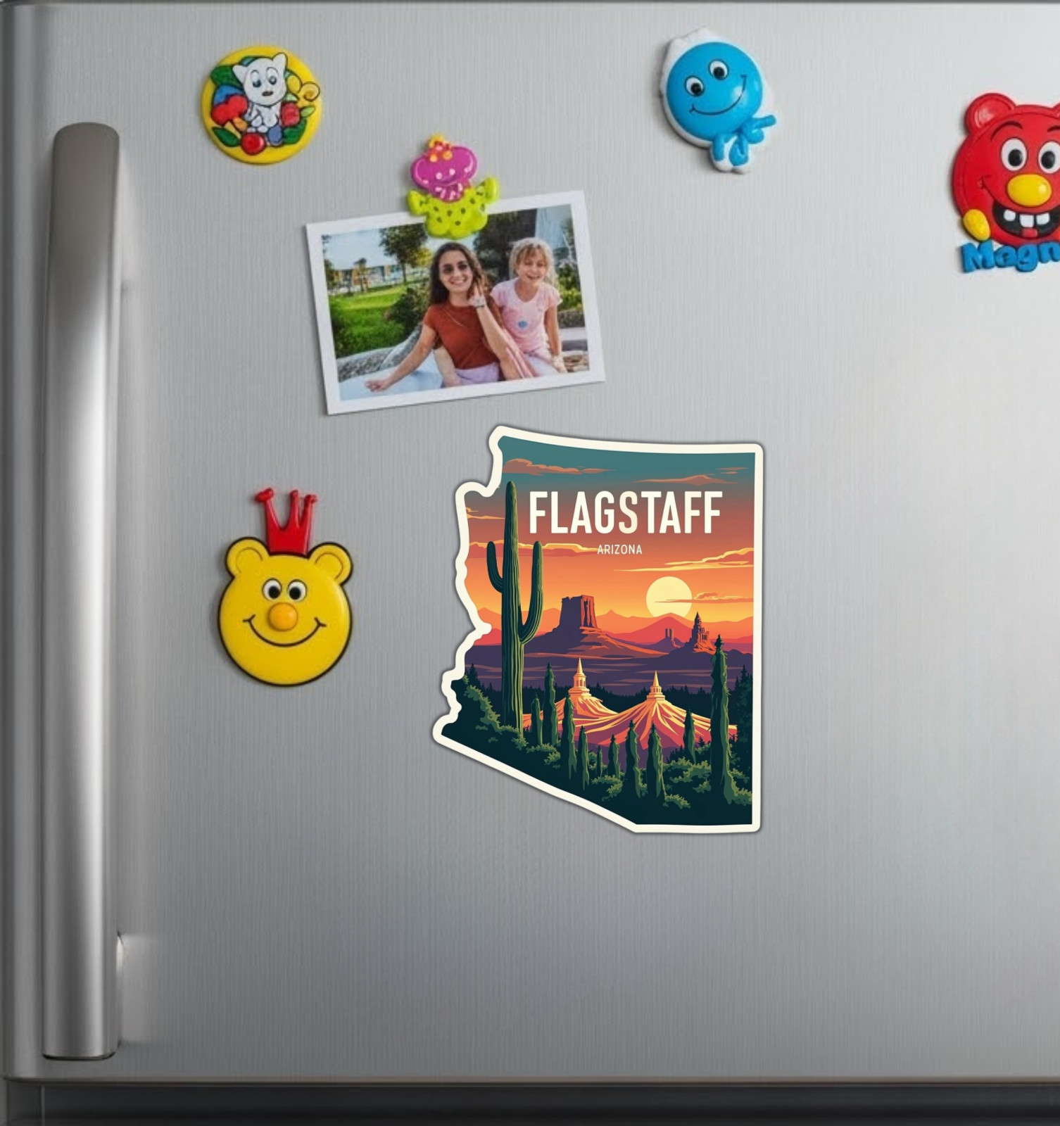 Flagstaff Arizona Fridge Magnet or Laptop Sticker