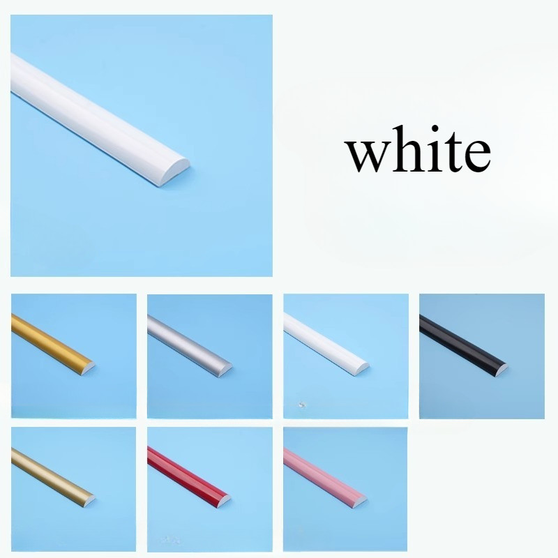 1M Self-adhensive Semi-circular Line Strip Arc Edge Window Door Mirror Trimming