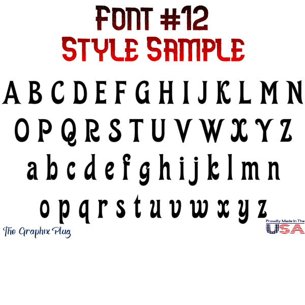 Custom Text Vinyl Lettering Sticker Decal Personalized -ANY TEXT – ANY NAME
