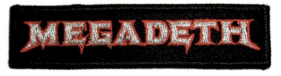 Megadeth Logo Embroidered Patch M080P