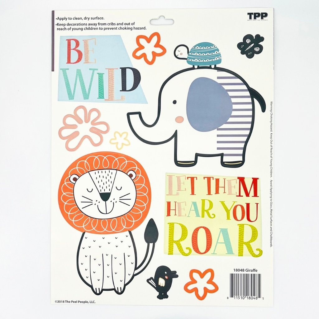 THE PEEL PEOPLE PEEL & STICK WALL DECALS: 6 CHOICES