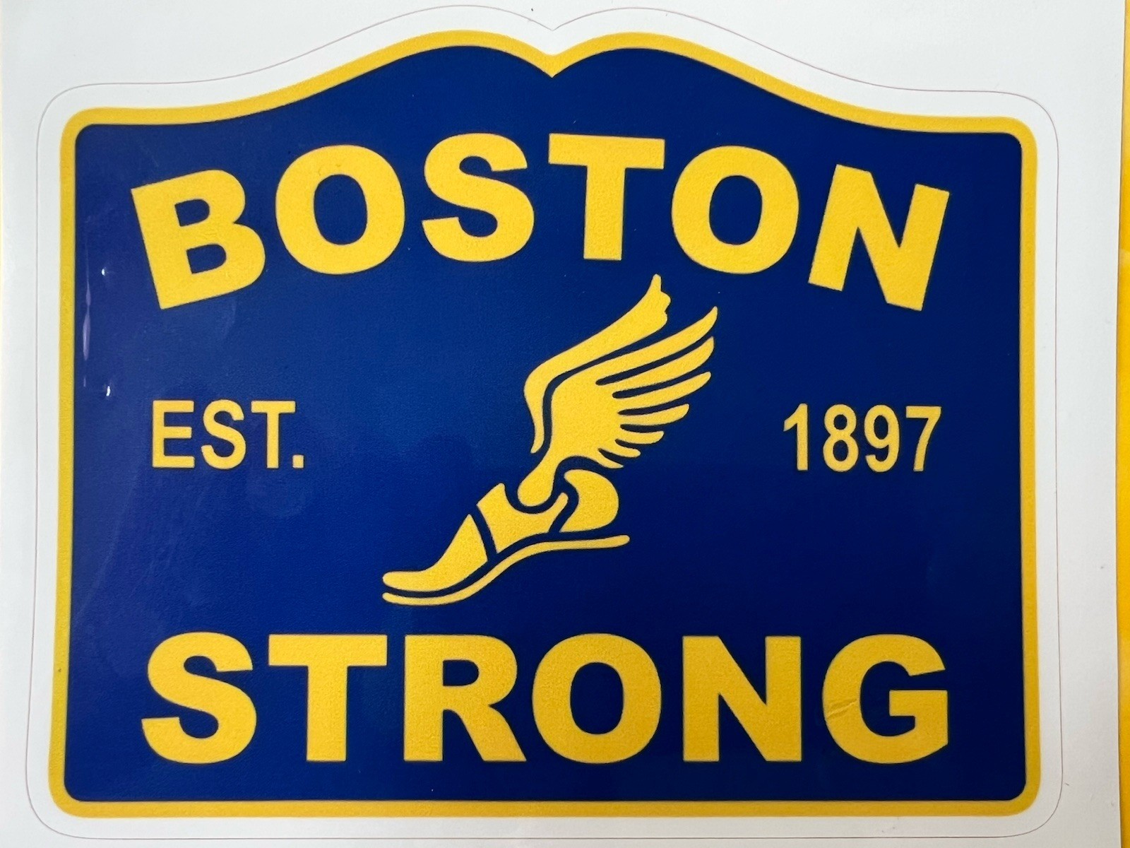 Boston Marathon Decal