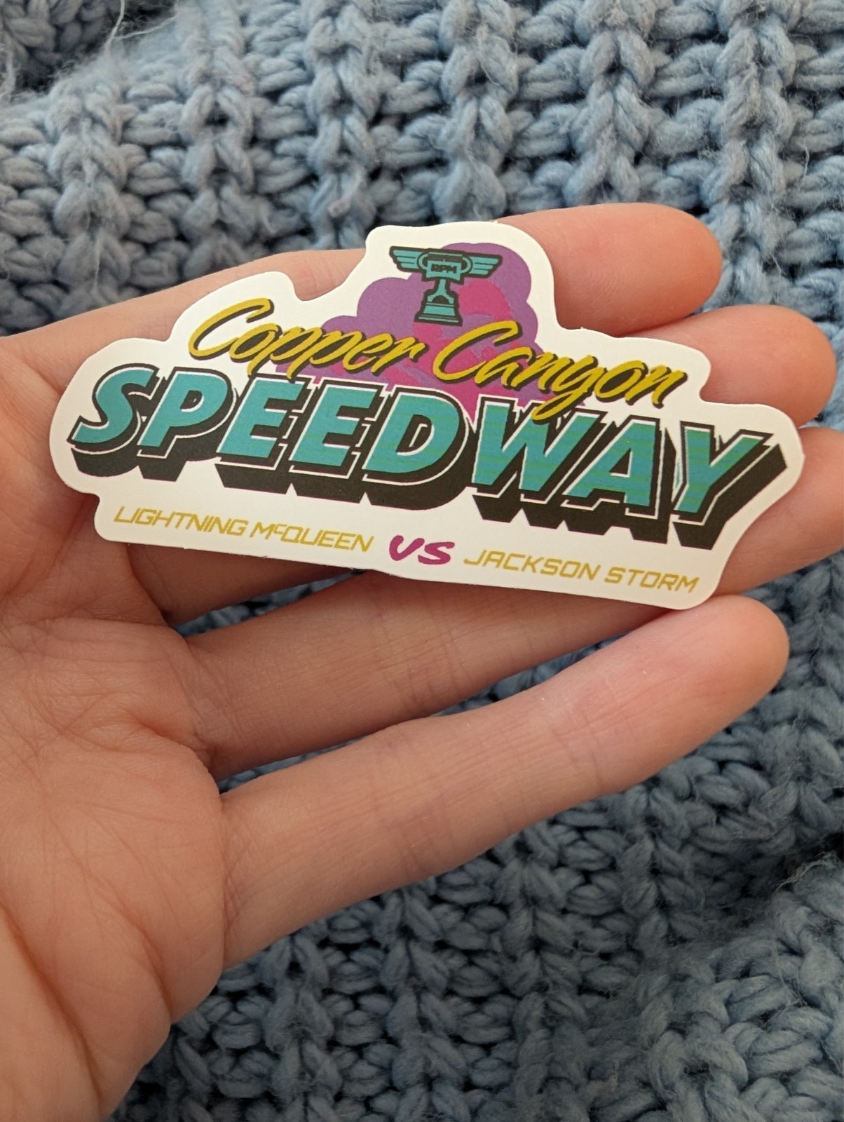 Cars, Pixar, Sticker, Disney, Lightning McQueen, Mater, Sally, Doc Hudson