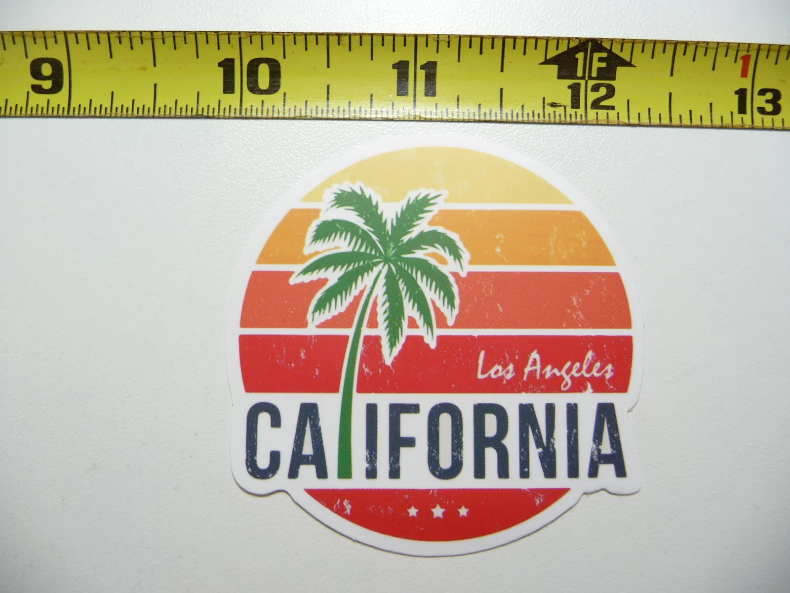 CALIFORNIA SMALL STICKER DECAL LOS ANGELES PALM MEMORIES COLLECTIBLE SOUVENIR