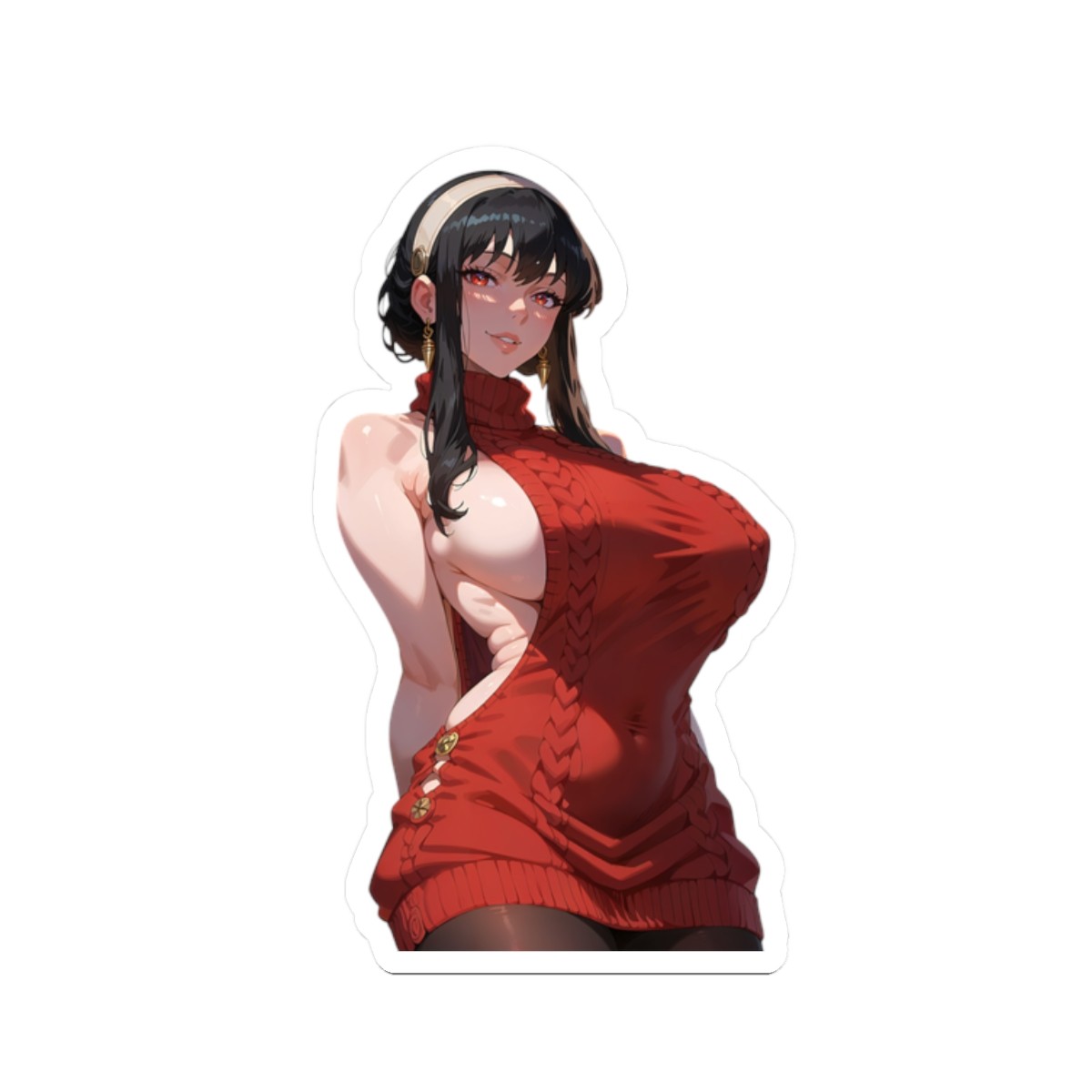 Anime Waifu Sticker (Buy More From My Shop Save More) Yor Fan Art