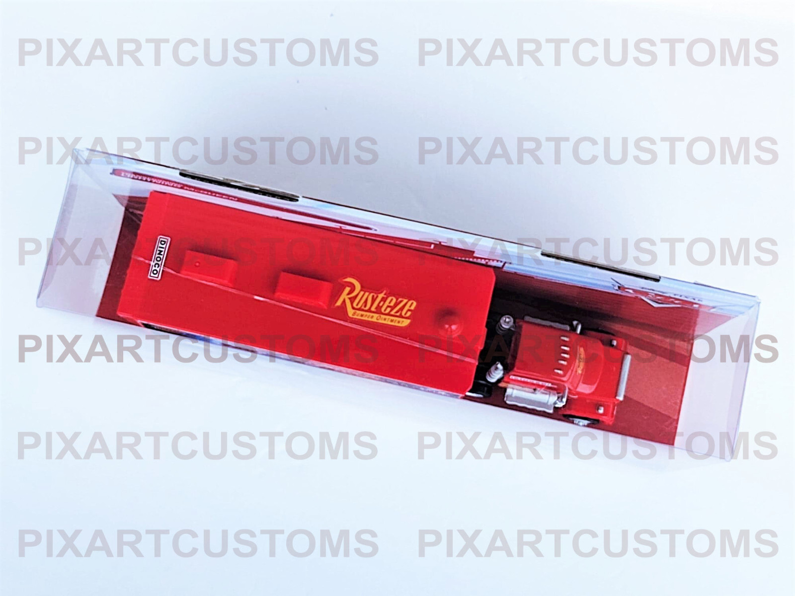 Pixar Cars Mack Hauler Transforming Lightning McQueen Sticker Set Read Descript-