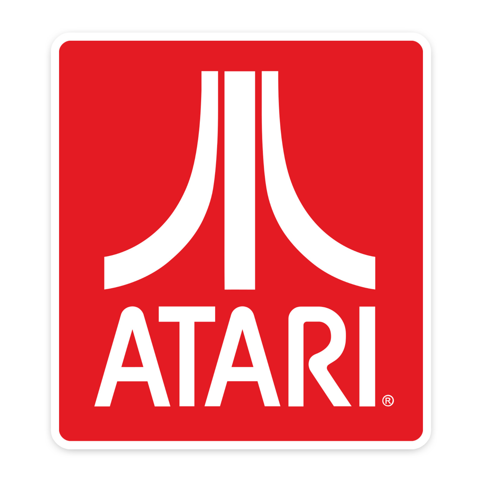 Retro Gaming Sticker 4 Inch Vinyl Decal Atari Game System