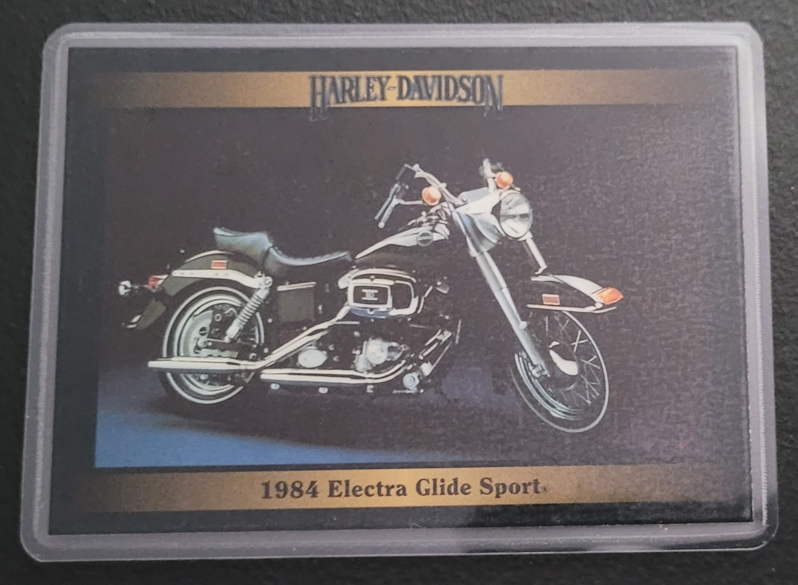 Vintage Harley Davidson Collectible Card Fridge/Locker/Cabinet Laminated Magnets
