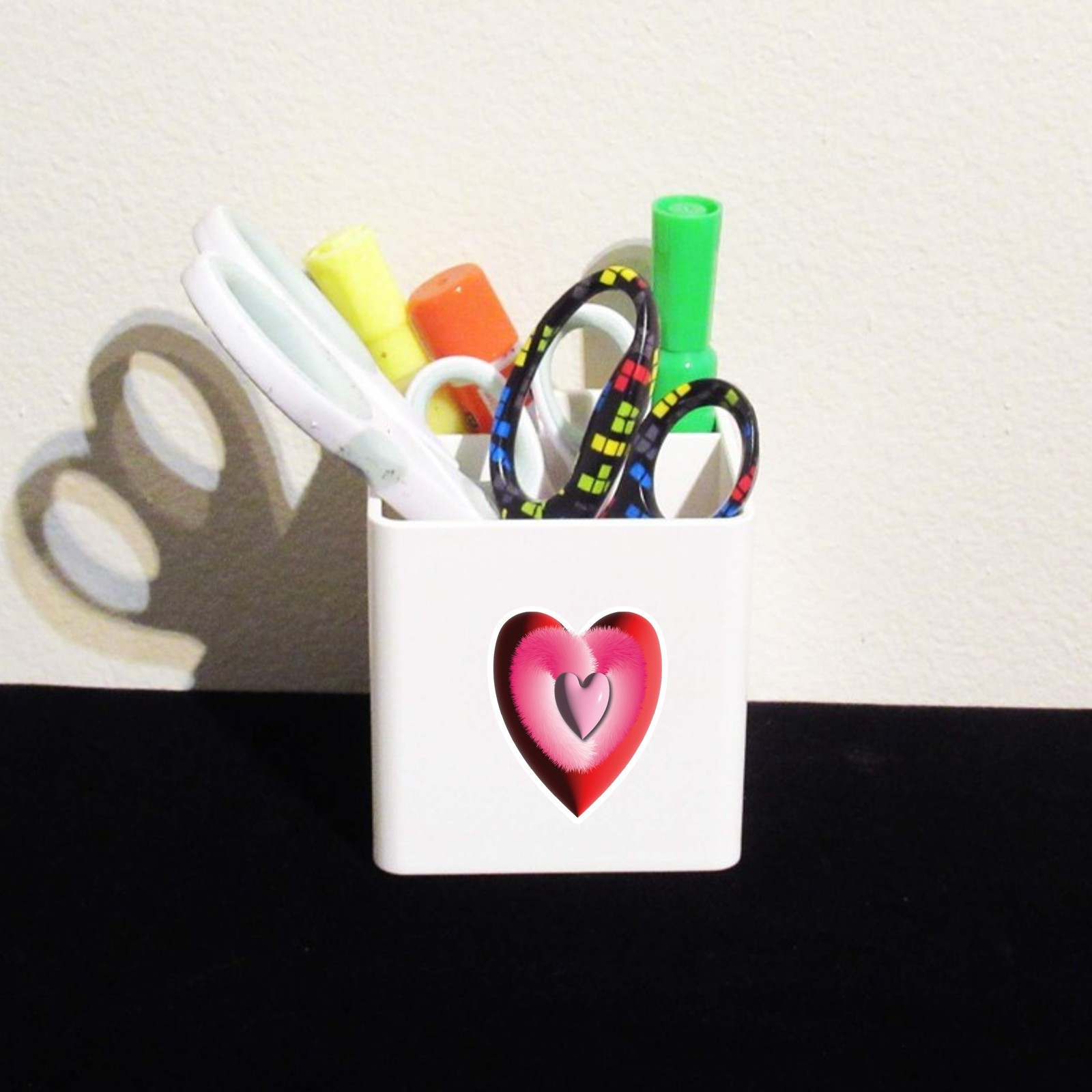 Heart Vinyl Sticker Waterproof Love Themed Car Laptop Water Bottle Decal