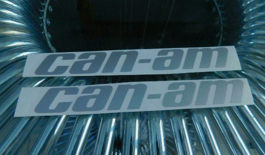 2x canam 0.90" x6 " , autocollant , stickers decal 14 color choices
