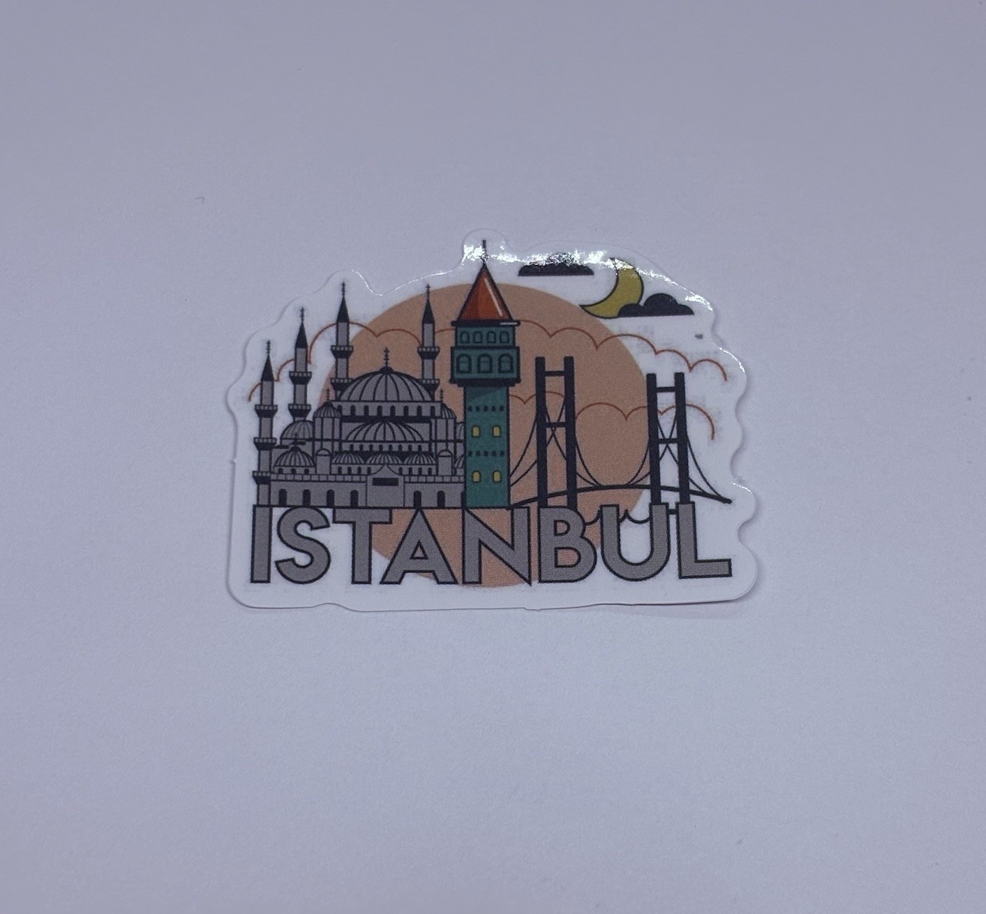 Istanbul Mosque Sticker Travel Turkey Art Decal Vinyl Country Souvenir Tc9