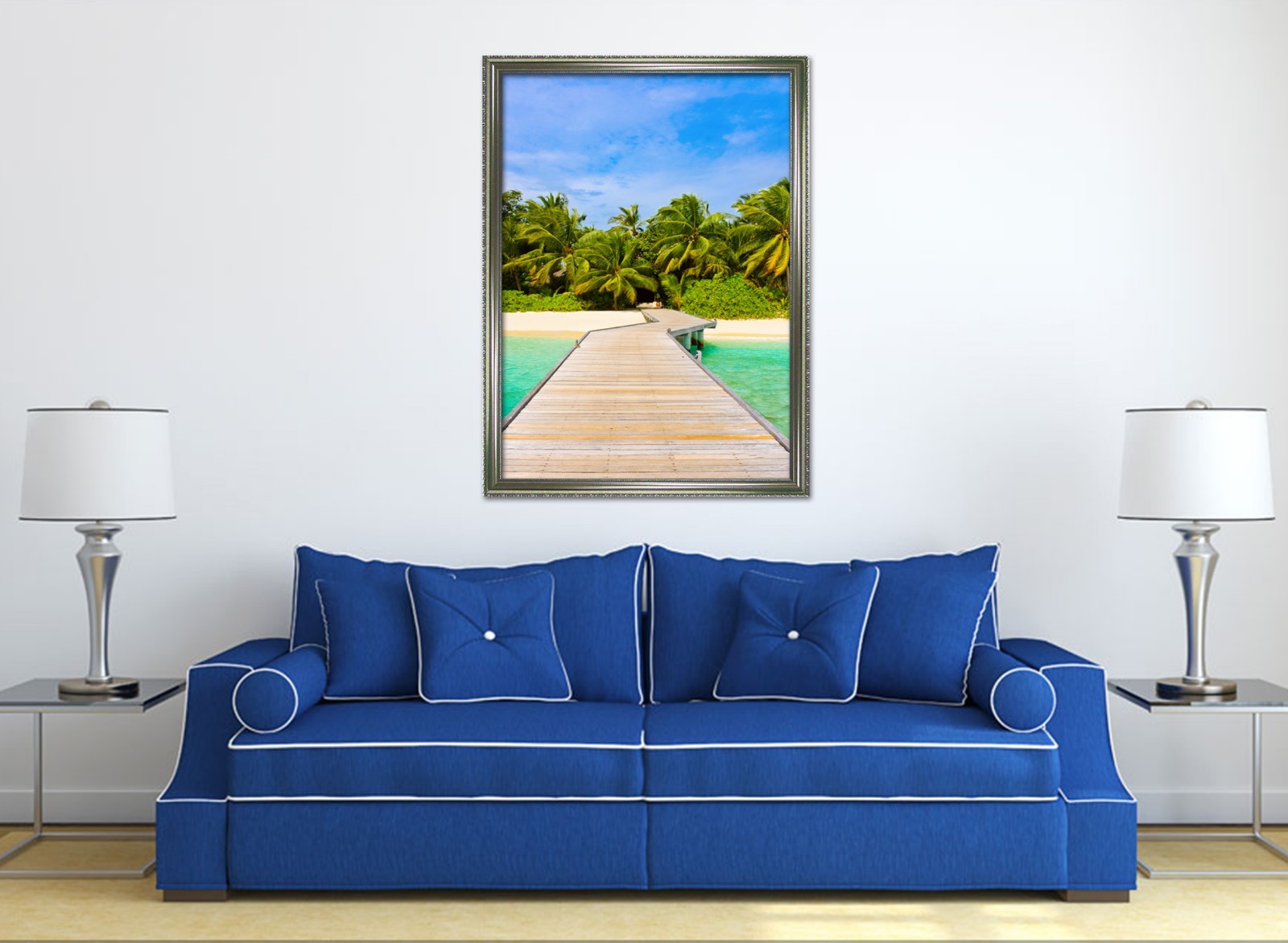 3D Coco River Bank 685 Fake Framed Poster Home Decor Print Painting Unique Art