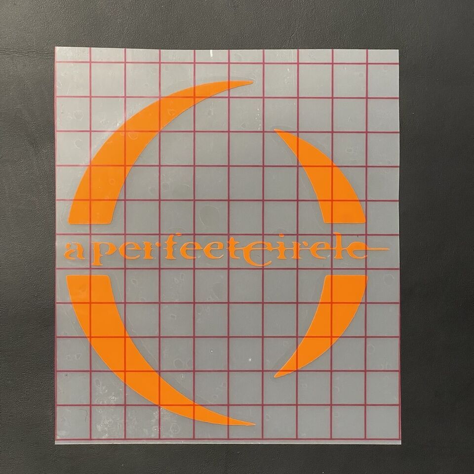 A Perfect Circle Car Decal Vinyl Band Logo Bumper Glossy Sticker Tool Alt