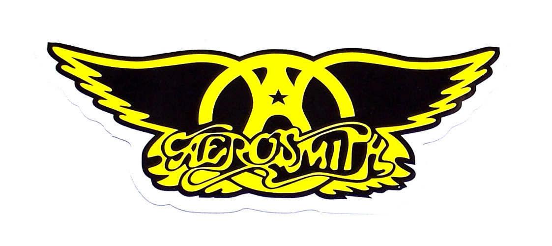 AEROSMITH – Logo Die Cut Sticker Decal Music Boston Band Rock Aerosmith