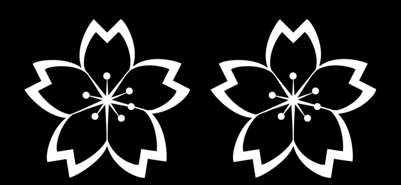 Cherry Blossoms Flowers Vinyl Decal Vehicle Windows Any Flat Surface