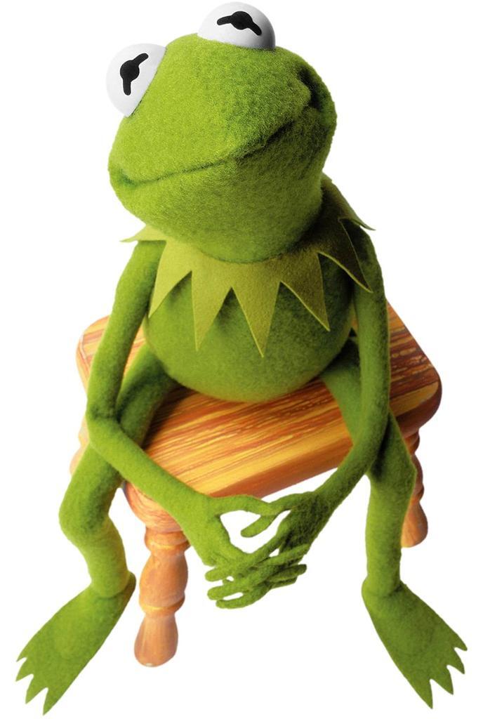 KERMIT THE FROG Disney MUPPETS Decal Removable WALL STICKER Home Decor Art Kids