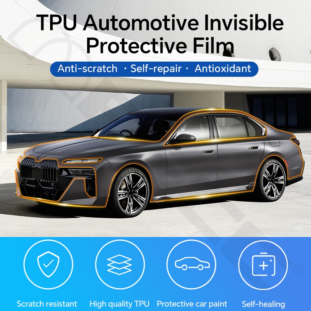 Full Car For BMW 7 Series G70 M Sport 2023-2024 Precut Paint Protection Film PPF