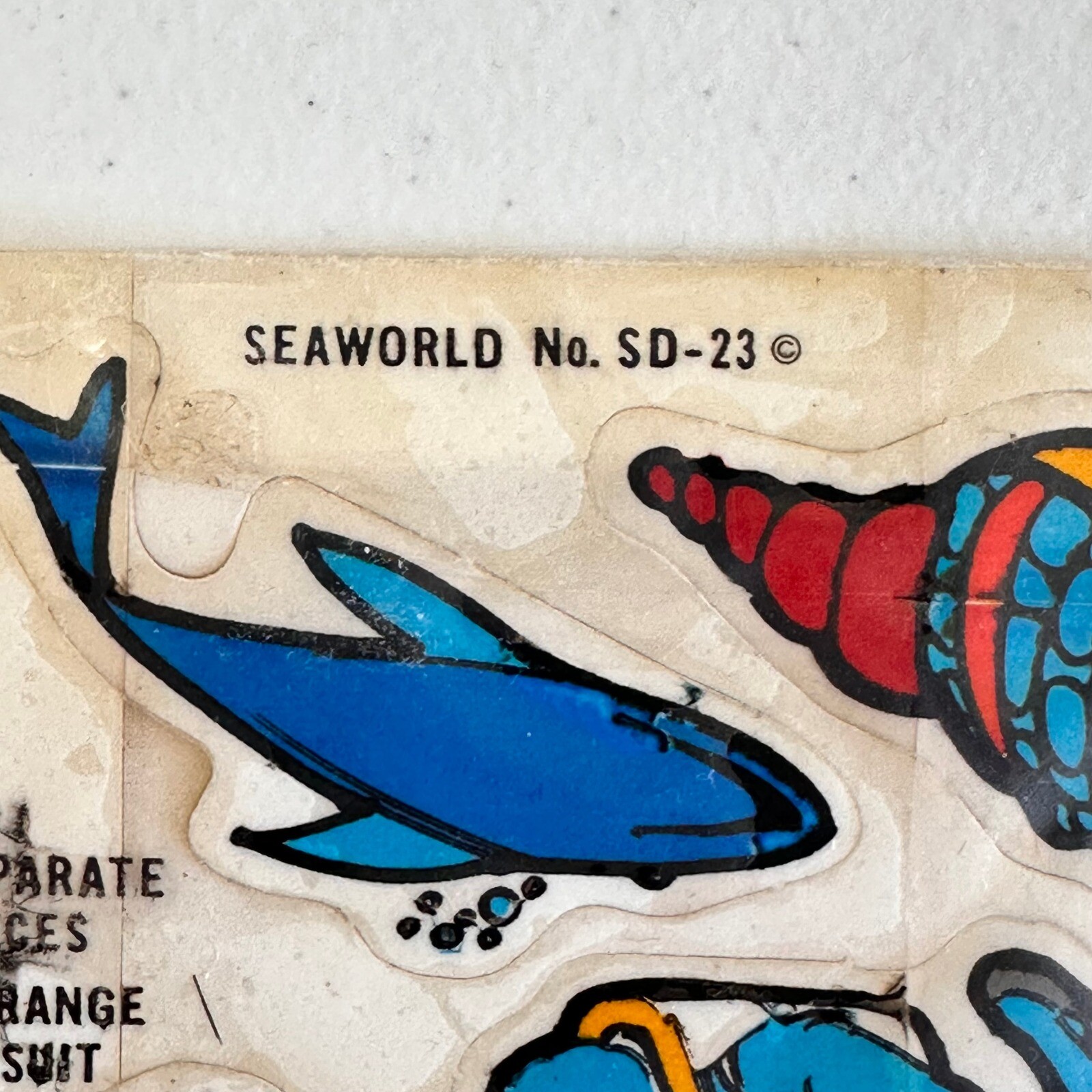 Vintage 70s Stickers Lot Unopened Airplanes Seaworld Rare Retro Mid Century