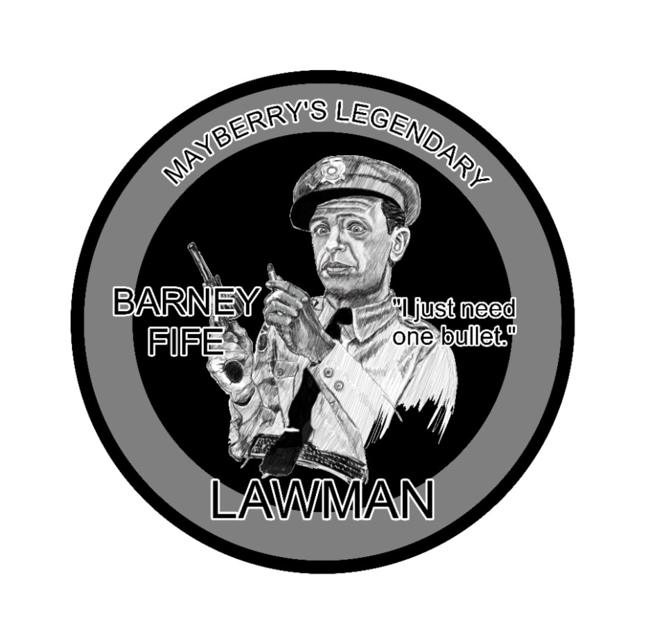 Andy Griffith Show (Mayberry's Lawman) – 4" Vinyl Decal Vehicle Cooler Laptop 25