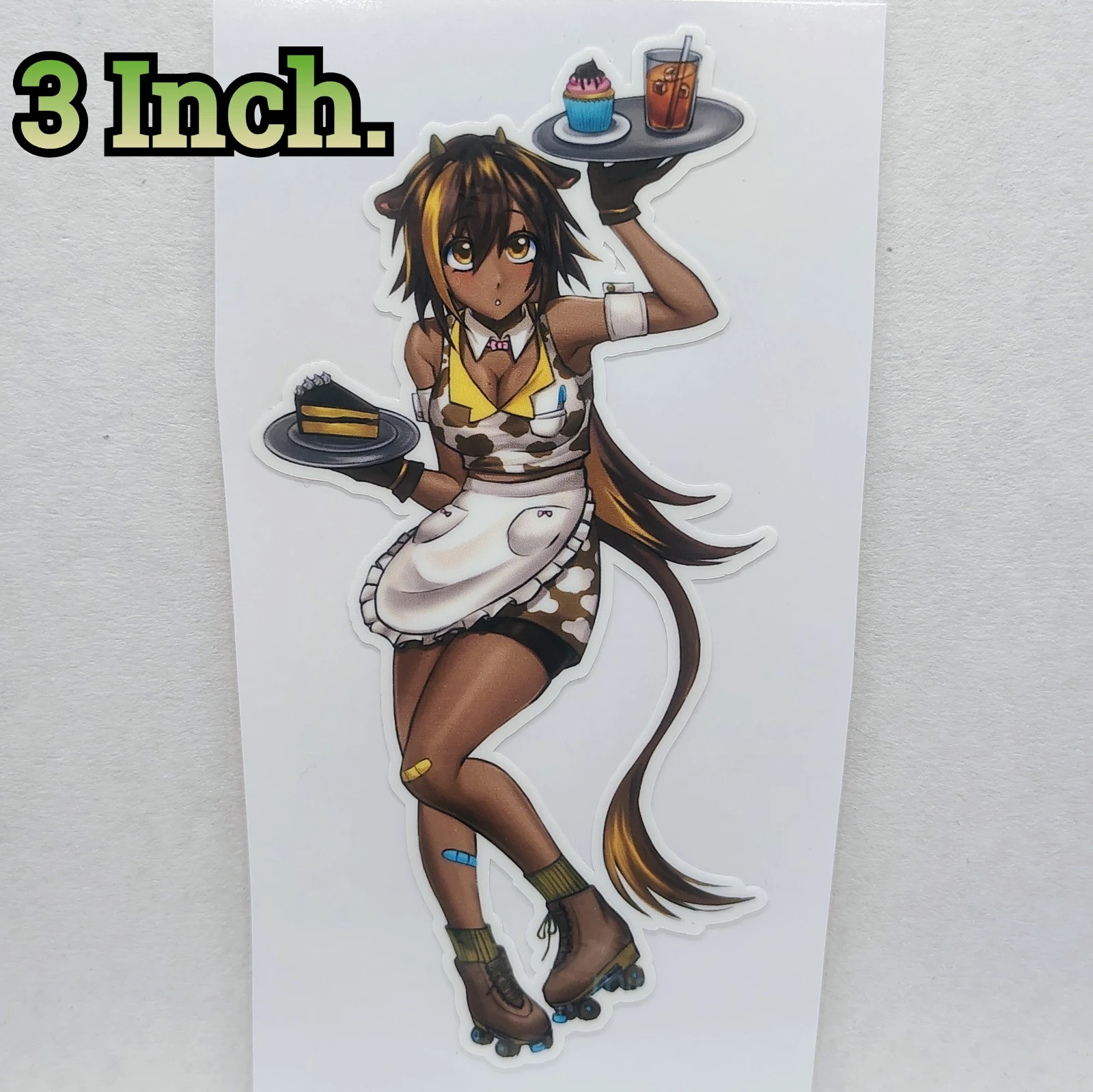[OC][3 Inch] Rejarla Sepia the Sweethart Cowgirl! Water-Resistant Vinyl Sticker!