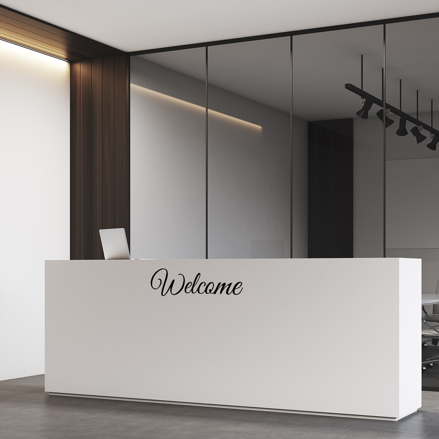 Welcome Wall Decal for Door Family Quote Removable Vinyl Wall Art Home Office